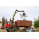 Removal of construction waste SPB with loaders